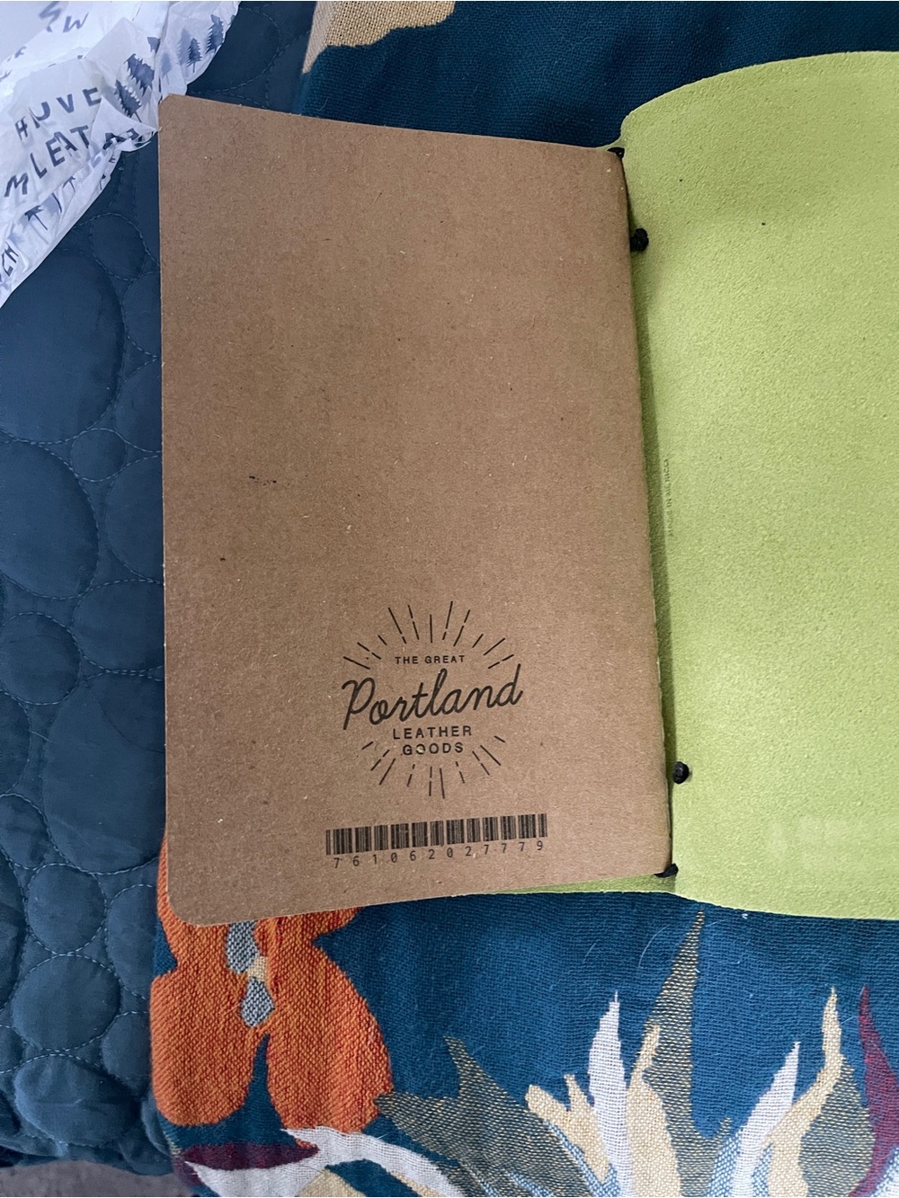 Portland Leather Goods leather journal - Picture 2 of 3